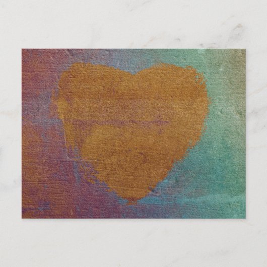 Postkarte für Herzausdrucke (Vorderseite)