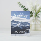 Postkarte für Hochzeiten (Stehend Vorderseite)