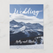 Postkarte für Hochzeiten (Vorderseite)