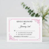 Postkarte für Hochzeitstichtag (Stehend Vorderseite)