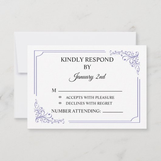 Postkarte für Hochzeitstichtag (Vorderseite)