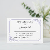 Postkarte für Hochzeitstichtag (Stehend Vorderseite)