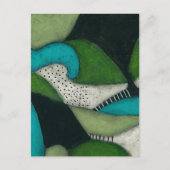 Postkarte für Hügel und Mädchen (Vorderseite)