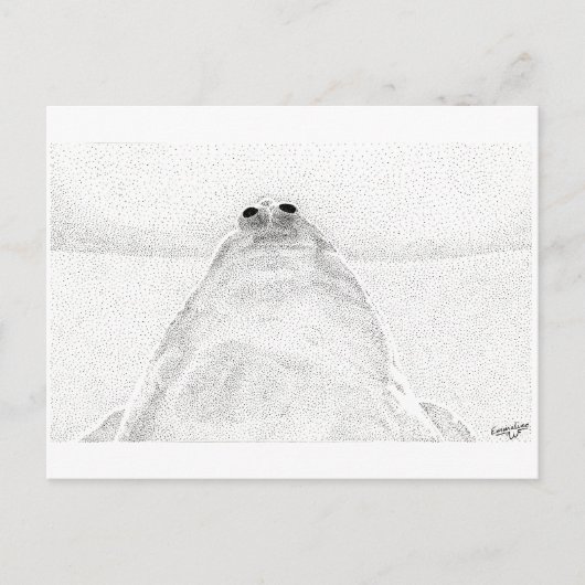 Postkarte für Hühnchen (Vorderseite)