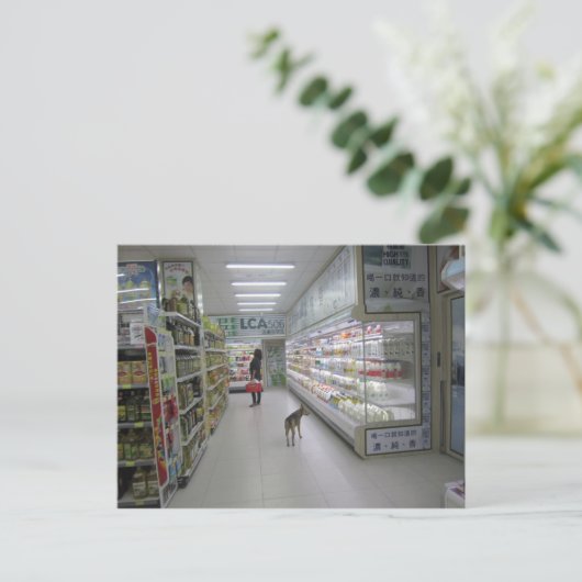 Postkarte für Hunde (Stehend Vorderseite)