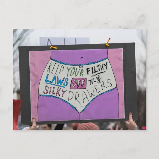 Postkarte für Ihre Filthy Laws behalten (Vorderseite)