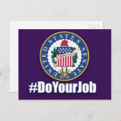 Postkarte für Ihren Job (Vorne/Hinten)