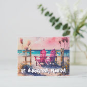 Postkarte für Ihren Strand (Stehend Vorderseite)