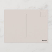 Postkarte für Ihren Strand (Rückseite)