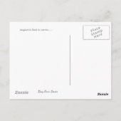 Postkarte für Imagination und Kreation (Rückseite)