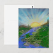 Postkarte für Inspiration (Vorne/Hinten)