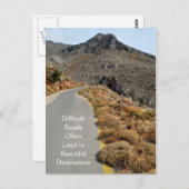 Postkarte für Inspirationsreisen (Vorne/Hinten)