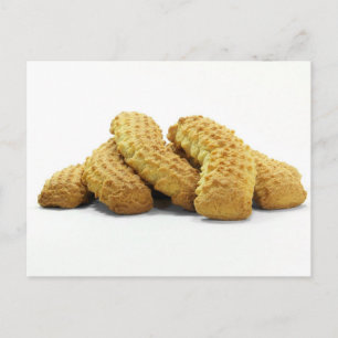 Postkarte für italienische Cookies