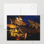 Postkarte für jährliche Feiern (Vorne/Hinten)