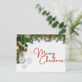 Postkarte für jährliche Feiertage