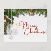 Postkarte für jährliche Feiertage (Vorderseite)