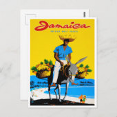 Postkarte für Jamaika (Vorne/Hinten)