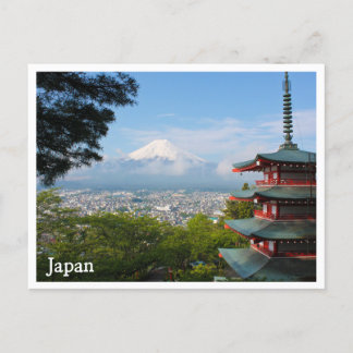 Postkarte für Japan