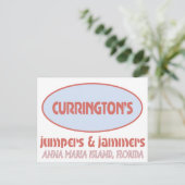 Postkarte für Jumper und Jammers (Stehend Vorderseite)