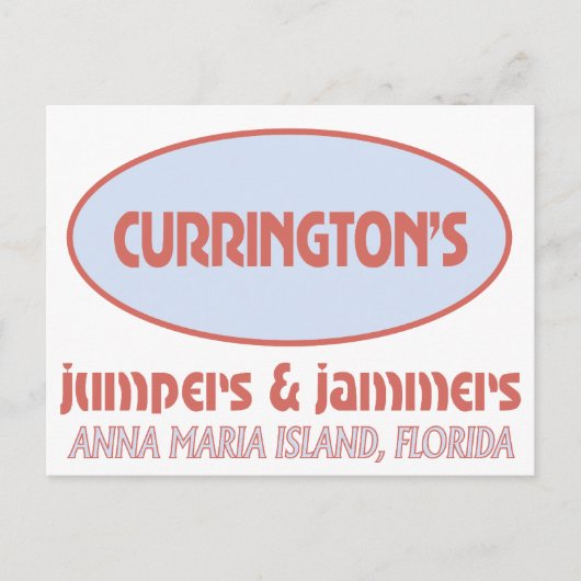 Postkarte für Jumper und Jammers (Vorderseite)