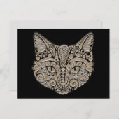 Postkarte für Juwelenkatze (Vorne/Hinten)