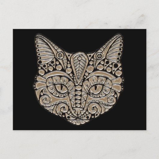 Postkarte für Juwelenkatze (Vorderseite)