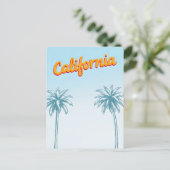 Postkarte für kalifornisches Comic (Stehend Vorderseite)