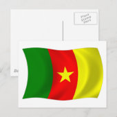 Postkarte für Kamerun (Vorne/Hinten)