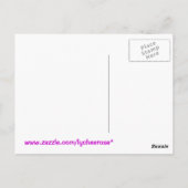 Postkarte für keltische Cross-Wave (Rückseite)