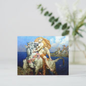 Postkarte für klassische Illustration (Stehend Vorderseite)