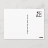 Postkarte für klassische Illustration (Rückseite)