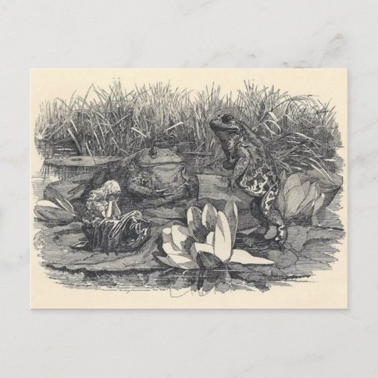 Postkarte für klassische Illustration (Vorderseite)