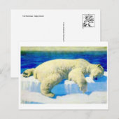 Postkarte für klassische Illustration (Vorne/Hinten)