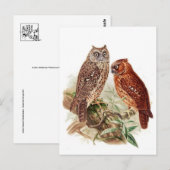 Postkarte für klassische Illustration (Vorne/Hinten)