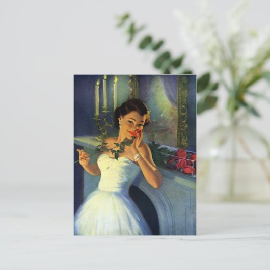 Postkarte für klassische Illustration (Stehend Vorderseite)