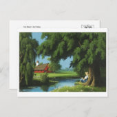 Postkarte für klassische Illustration (Vorne/Hinten)