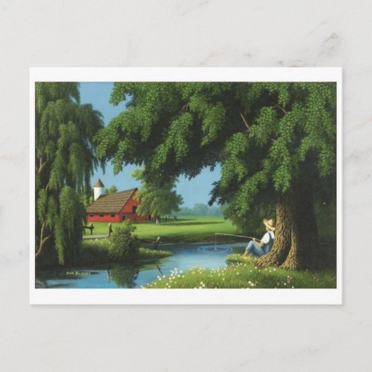 Postkarte für klassische Illustration (Vorderseite)