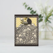 Postkarte für klassische Illustration (Stehend Vorderseite)