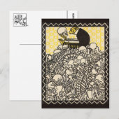 Postkarte für klassische Illustration (Vorne/Hinten)