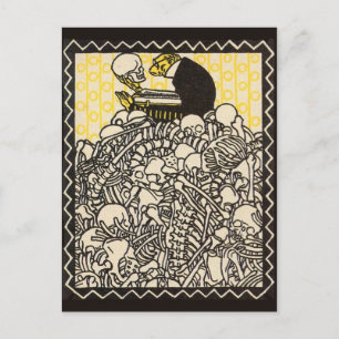 Postkarte für klassische Illustration