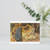 Postkarte für klassische Illustration (Stehend Vorderseite)