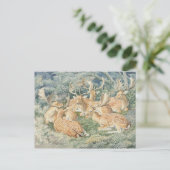 Postkarte für klassische Illustration (Stehend Vorderseite)