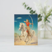 Postkarte für klassische Illustration (Stehend Vorderseite)