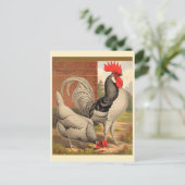 Postkarte für klassische Illustration (Stehend Vorderseite)