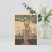Postkarte für klassische Illustration (Stehend Vorderseite)