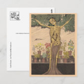 Postkarte für klassische Illustration (Vorne/Hinten)