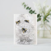 Postkarte für klassische Illustration (Stehend Vorderseite)