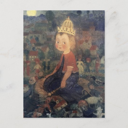 Postkarte für klassische Illustration (Vorderseite)