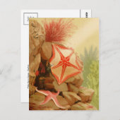 Postkarte für klassische Illustration (Vorne/Hinten)