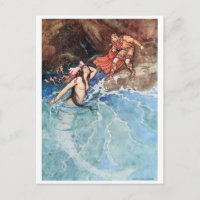 Postkarte für klassische Illustration